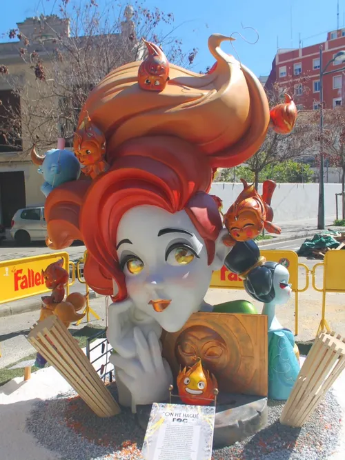 Falla infantil, casal Sevilla-Denia