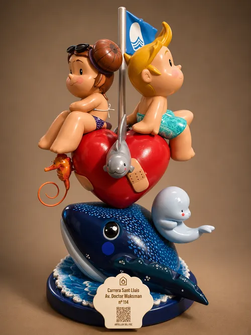 Ninot individual, regalo personalizado